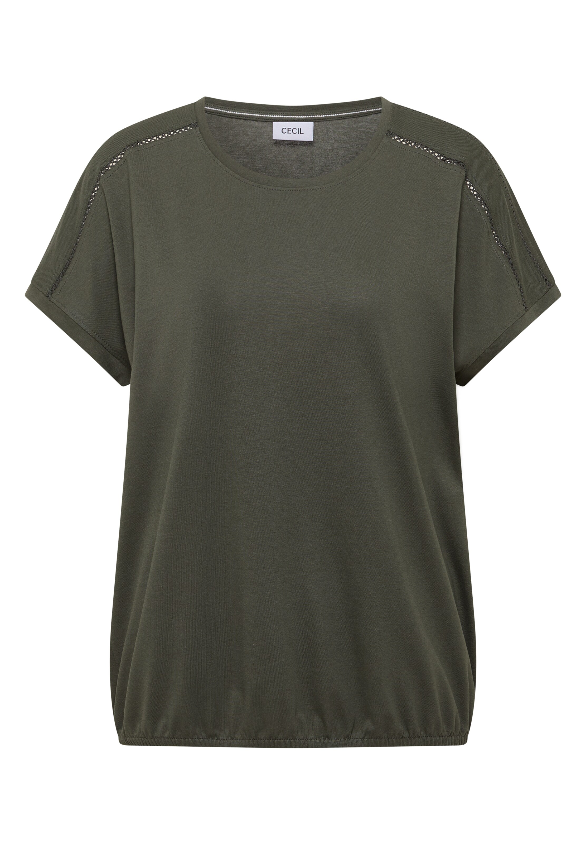 CECIL T-Shirt in Grün: Vorderseite