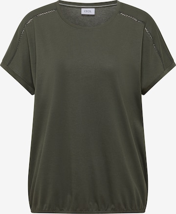 CECIL T-Shirt in Grün: Vorderseite