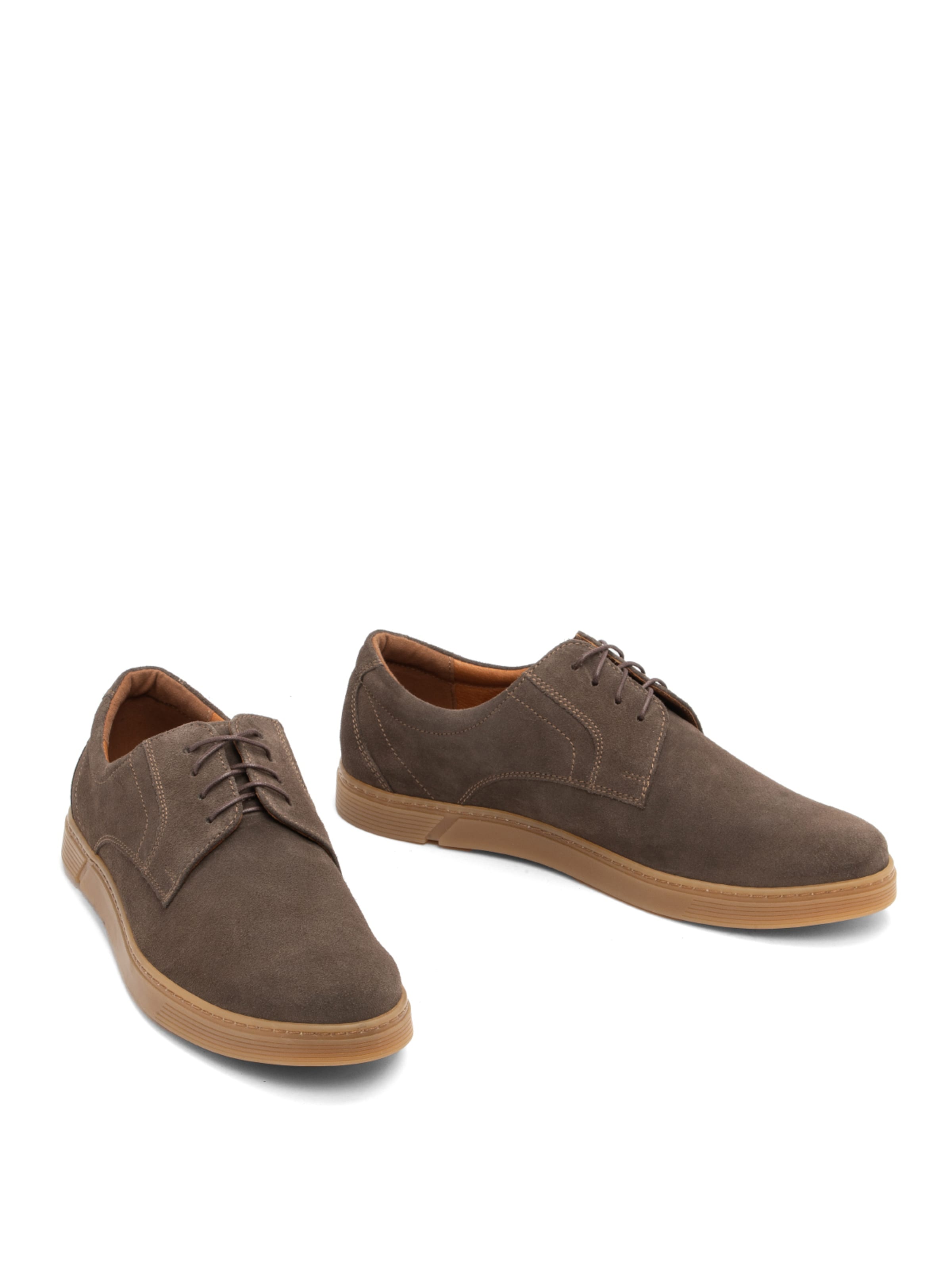 RYŁKO - Sapato com atacadores em castanho