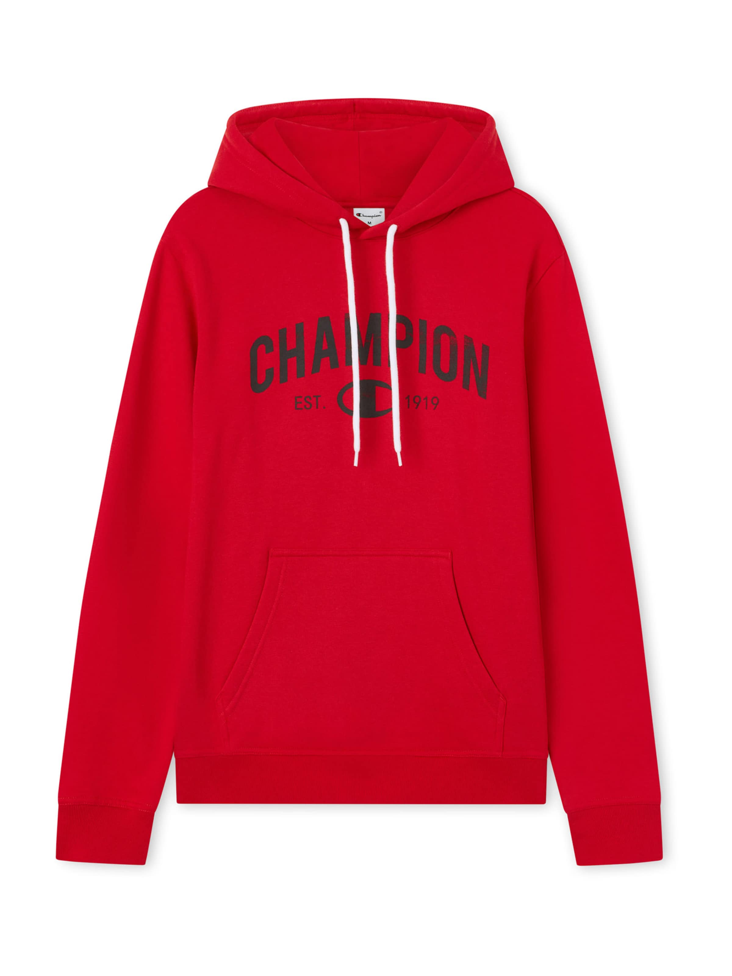 Champion - Sudadera en rojo: frente