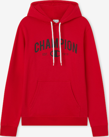 Champion - Sudadera en rojo: frente