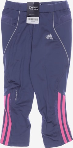 ADIDAS PERFORMANCE Pants in XS in Blue: front