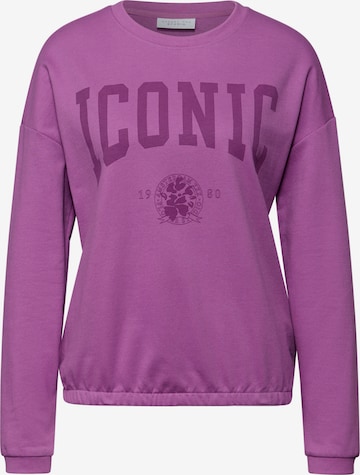 Street One Studio Shirt in Lila: Vorderseite