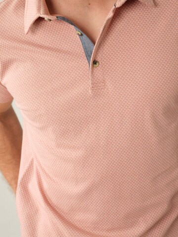 Deeluxe Poloshirt 'Rainleso' in Pink
