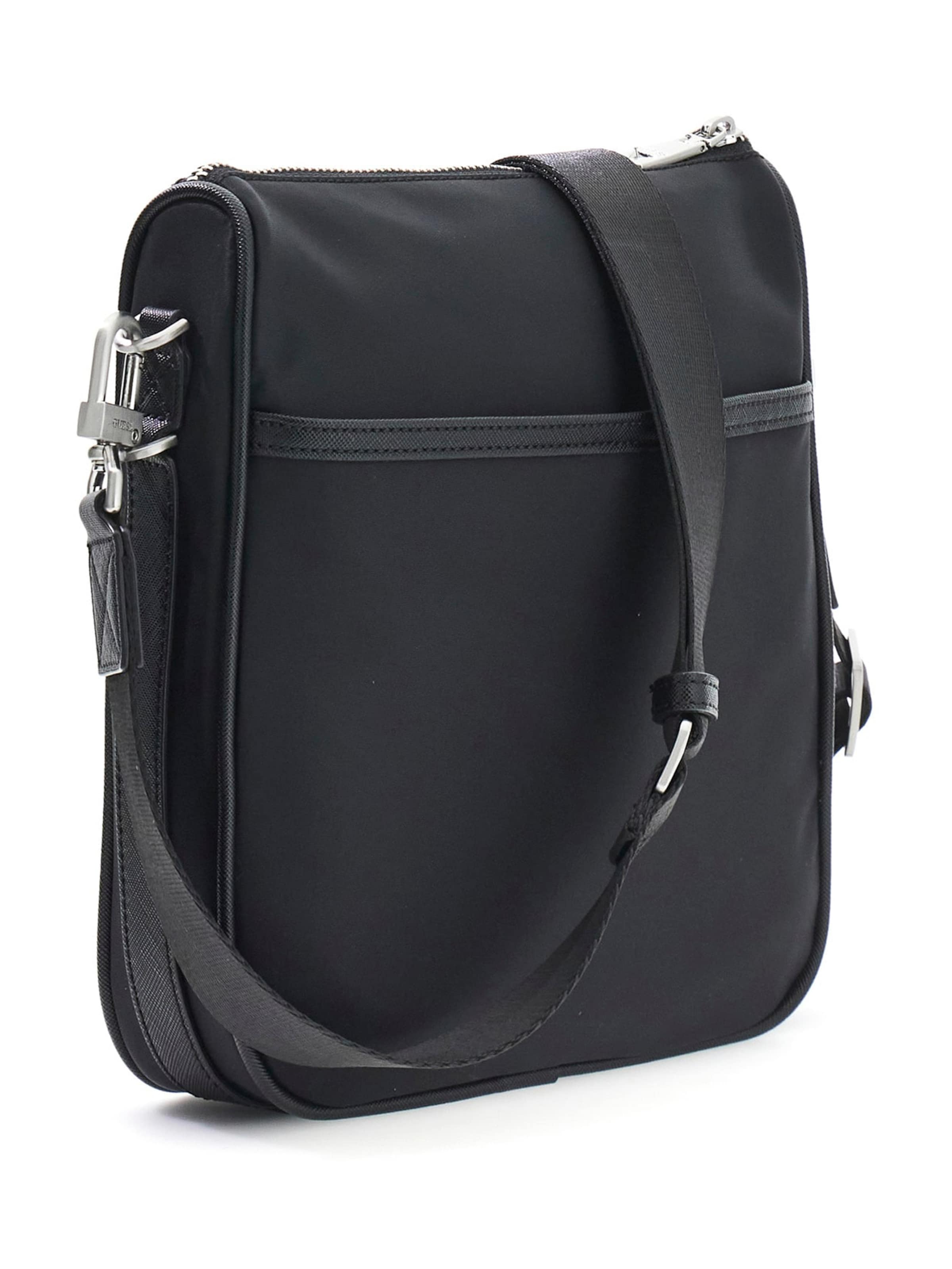 GUESS Olkalaukku 'MILANO' värissä musta