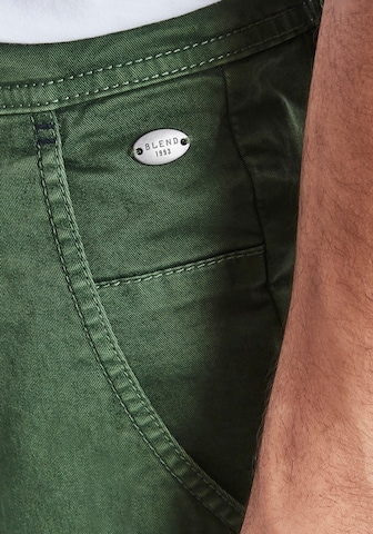 BLEND Regular Chino Pants in Green