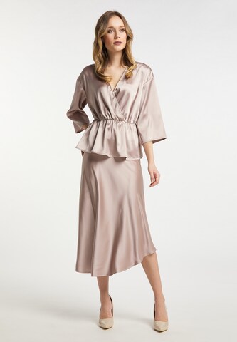 DreiMaster Klassik Bluse i beige