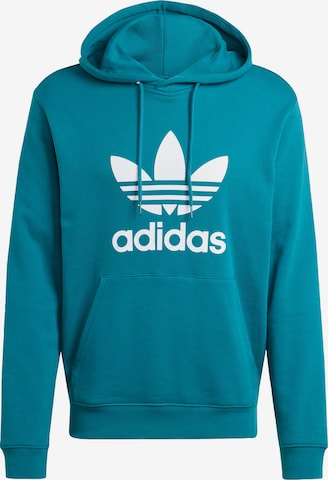 Felpa 'Adicolor Classics Trefoil' di ADIDAS ORIGINALS in blu: frontale