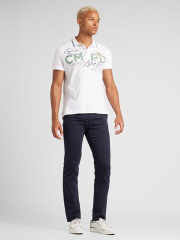 CAMP DAVID Poloshirt in Weiß