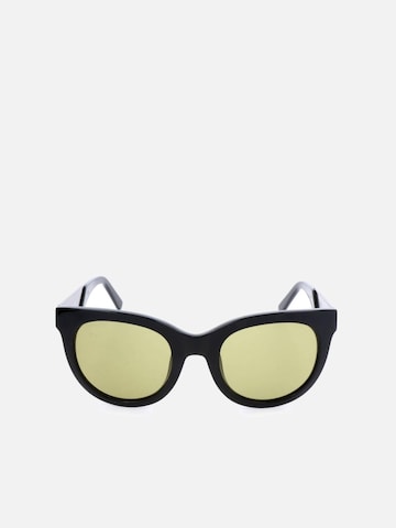 Swarovski - Gafas de sol 'Swarovski SK0126 Shiny blue 50/22/140 Women Sunglasses' en negro: frente