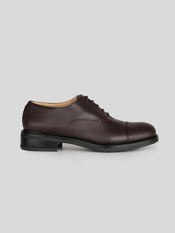 Solari Milano Schnürschuh 'Oxford - Woman'‌‌ in Braun: Vorderseite