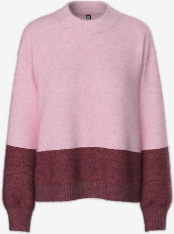 Pull-over 'PCIvy' PIECES en rose : devant