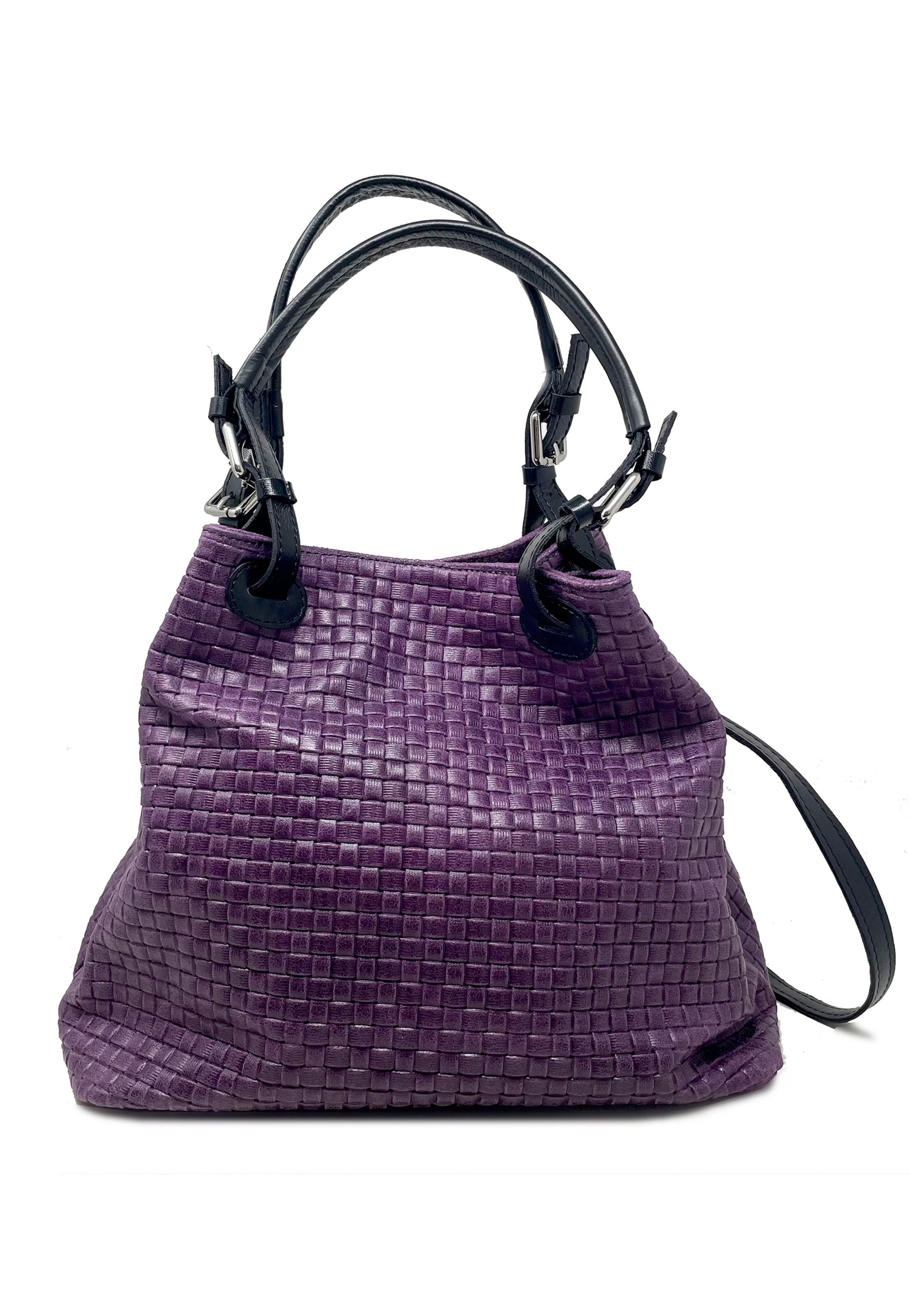 CHICCA BORSE Handtas in Lila: voorkant