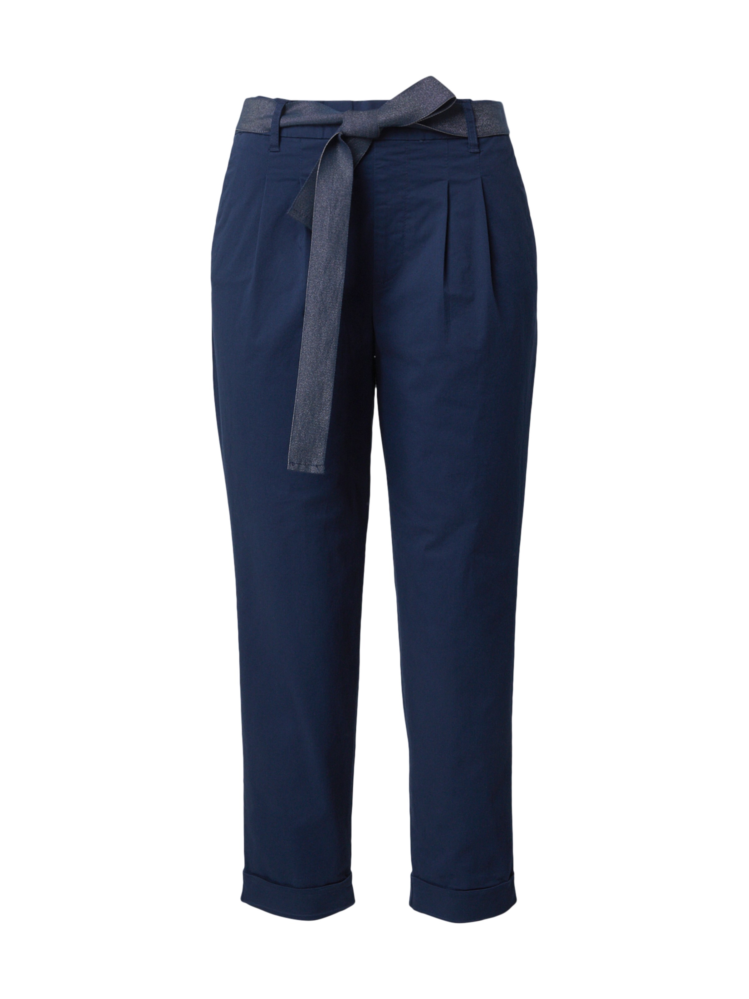 ONLY - Loosefit Pantalón plisado 'ONLRITA-EVELYN' en azul: frente