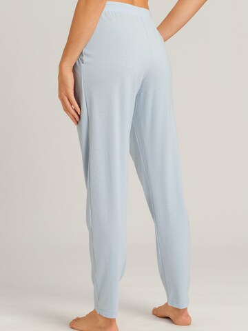 Hanro Pyjamahose in Blau