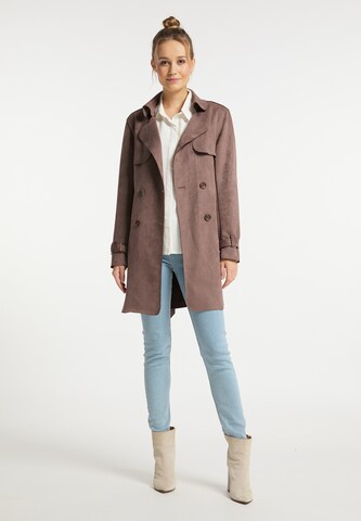 DreiMaster Vintage Between-Seasons Coat in Beige