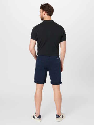 BLEND Regular Shorts in Blau