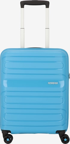 Trolley 'Sunside' di American Tourister in blu: frontale