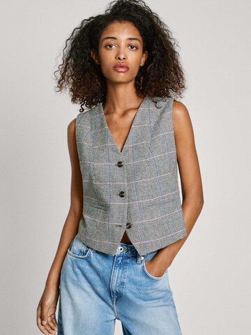 Gilet da completo 'Florina' di Pepe Jeans in bianco: frontale