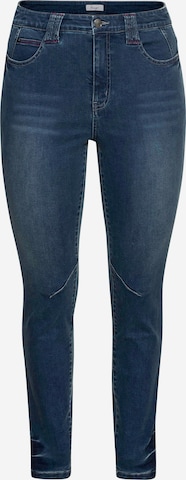 SHEEGO Slimfit Jeans in Blau: predná strana