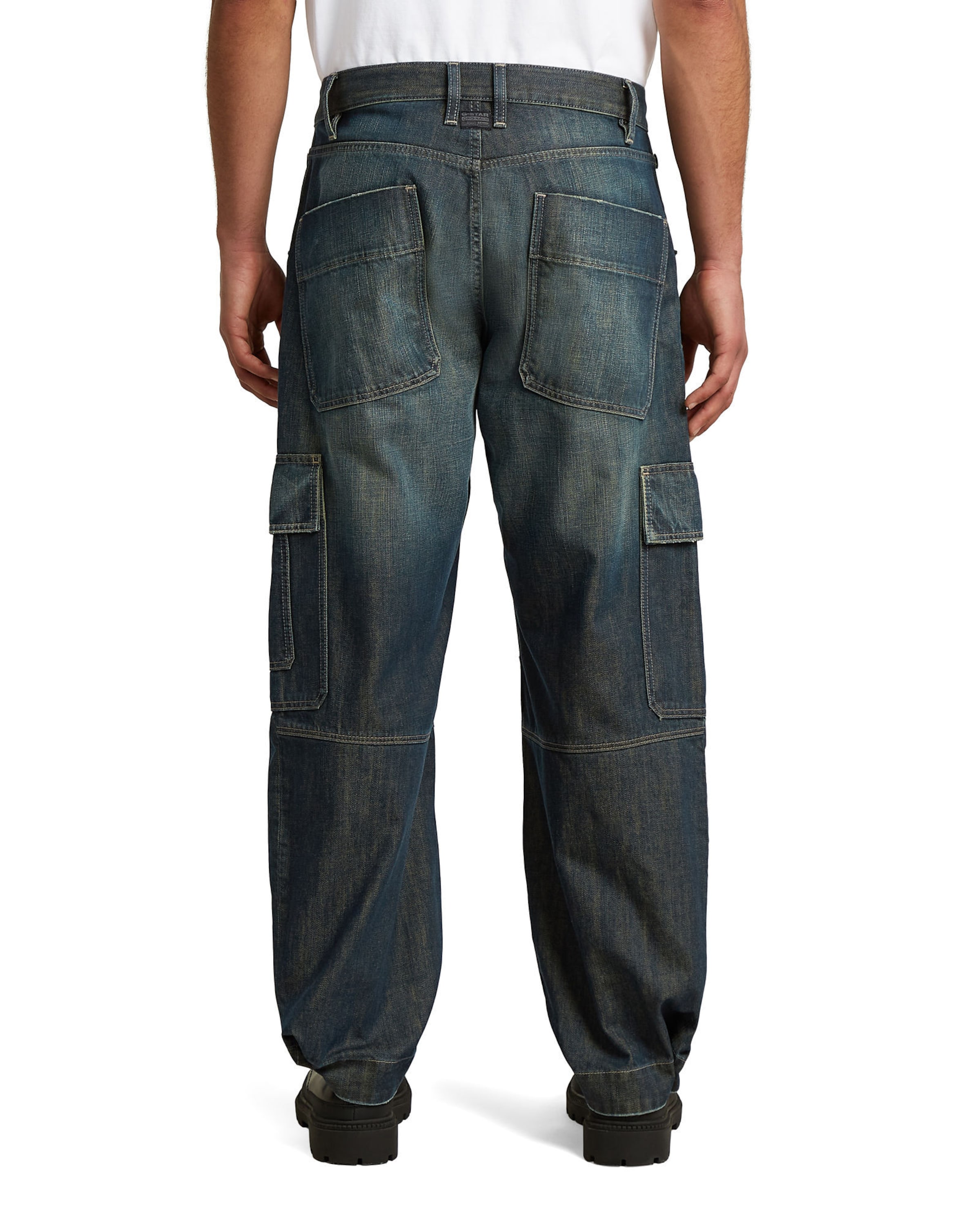 G-STAR Loosefit Jeans-Cargo pant ' ' in Blau: Vorderseite
