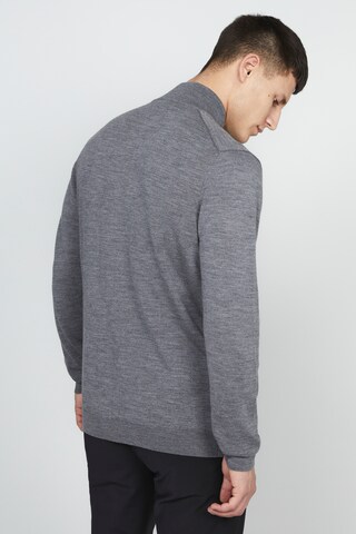 Matinique Knit Cardigan 'mason' in Grey