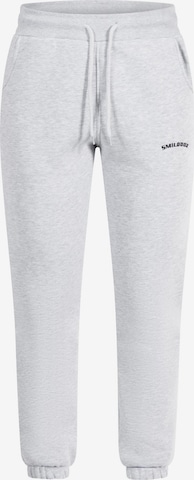 Smilodox Tapered Pants 'Cassandra' in Grey: front