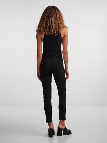 Y.A.S Slimfit Broek 'LORO' in Zwart