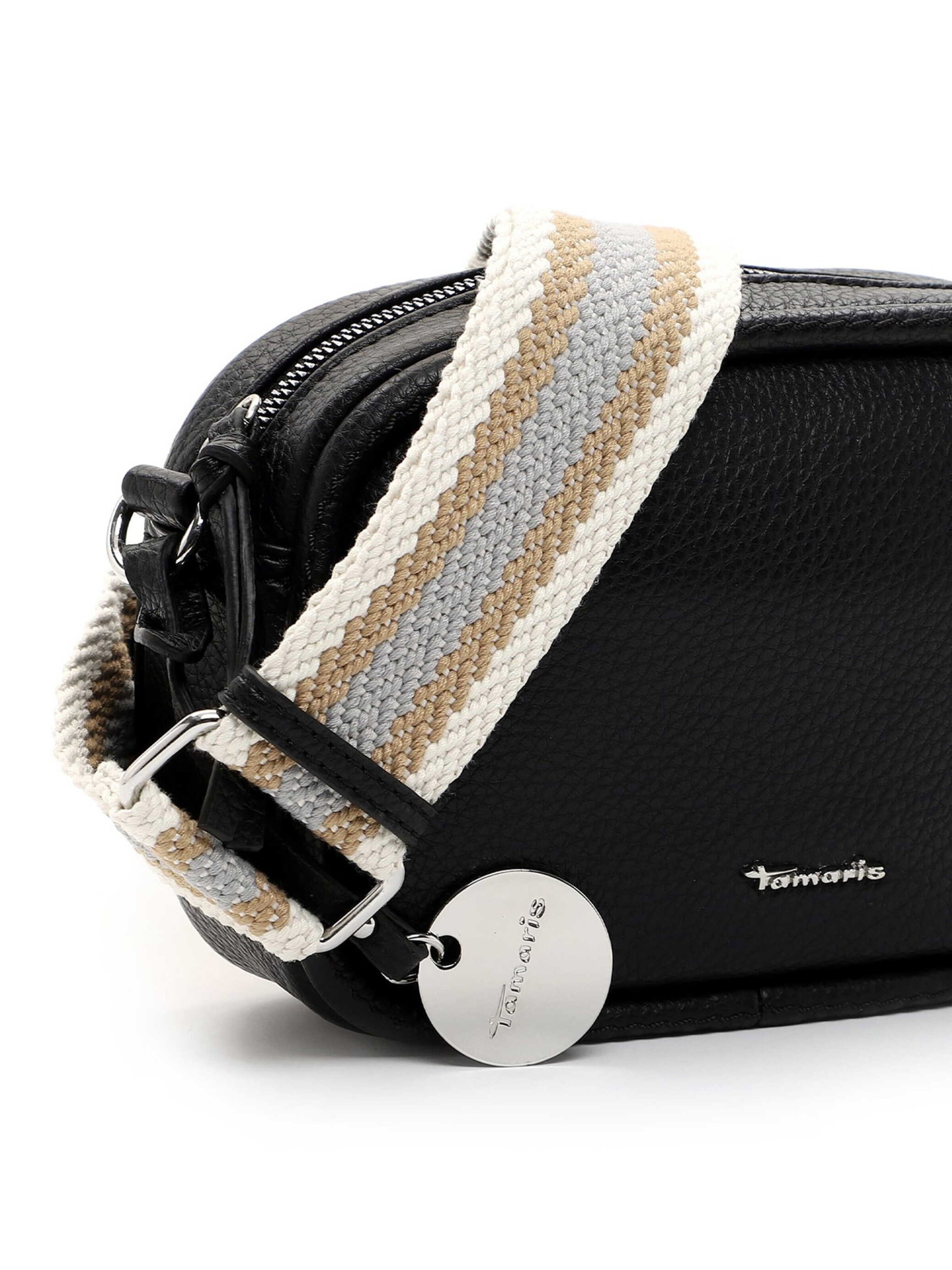 Geantă de umăr 'Felicitas' de la Tamaris pe negru