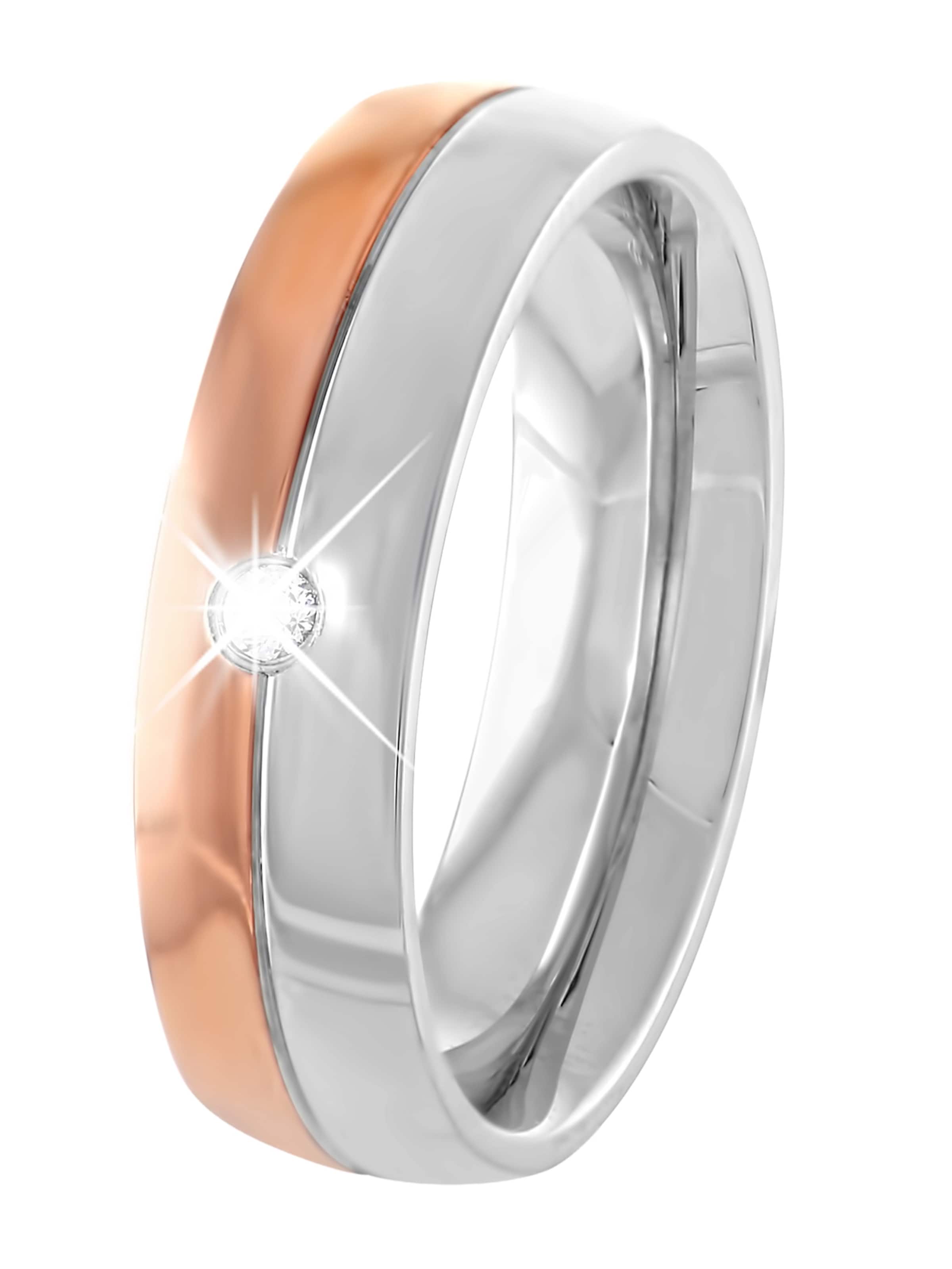 Lucardi Ring in Gold: Vorderseite