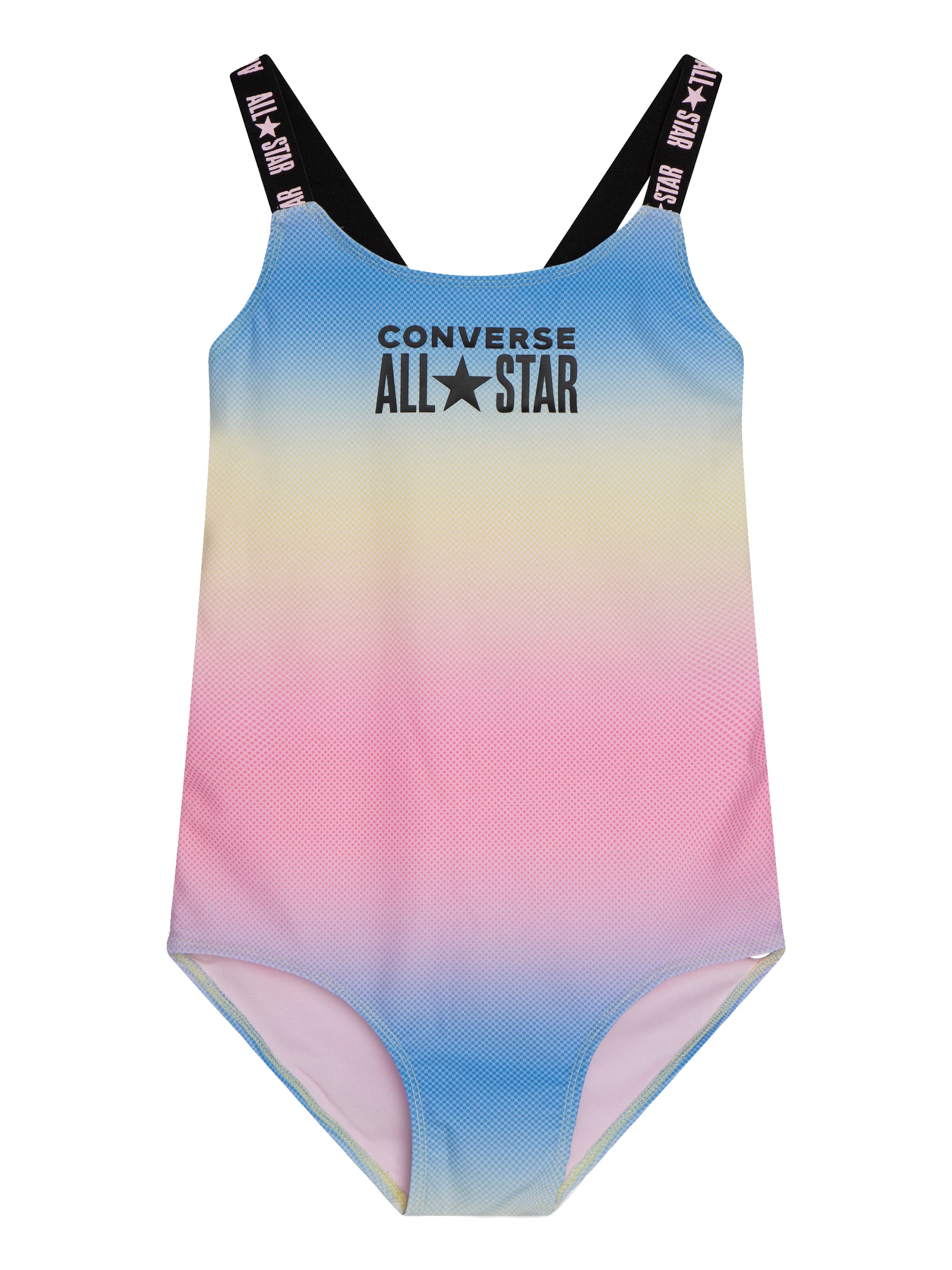 CONVERSE Бански костюм в розово: отпред