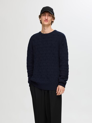 SELECTED HOMME - Jersey en azul: frente