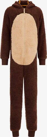 WE Fashion Pajamas in Brown: front