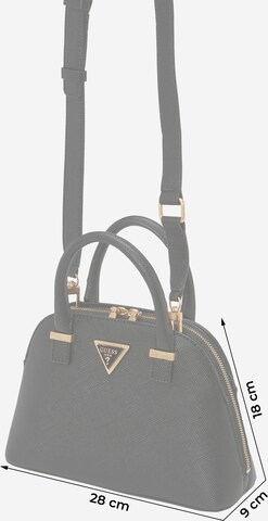 GUESS - Bolso de mano 'LOSSIE GIRLFRIEND DOME' en negro