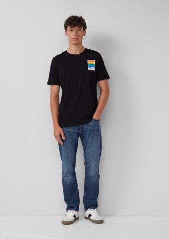 s.Oliver Shirt in Zwart