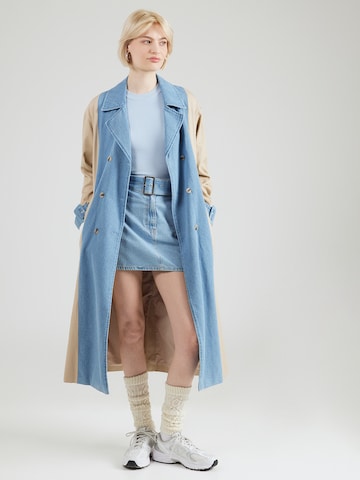 mėlyna PIECES Megztinis