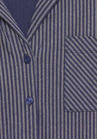 s.Oliver - Camiseta para dormir en azul
