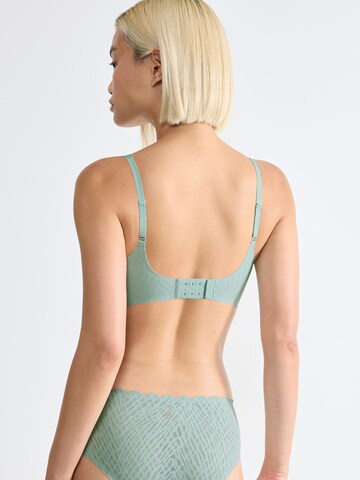 SLOGGI Bustier BH ' ZERO Feel Bliss' in Grün