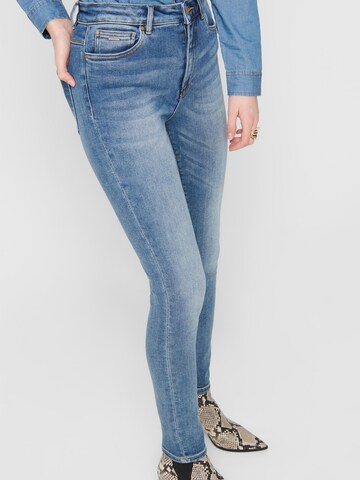 ONLY Slimfit Jeans 'Mila' in Blau