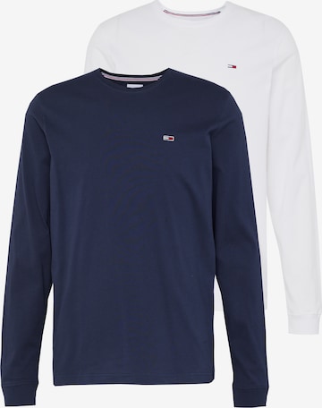 T-Shirt Tommy Jeans en bleu : devant