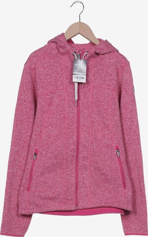 ICEPEAK Sweatshirt & Zip-Up Hoodie in XL in Pink: front