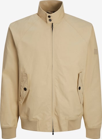 JACK & JONES Between-Season Jacket 'Rudy Harrington' in Brown: front