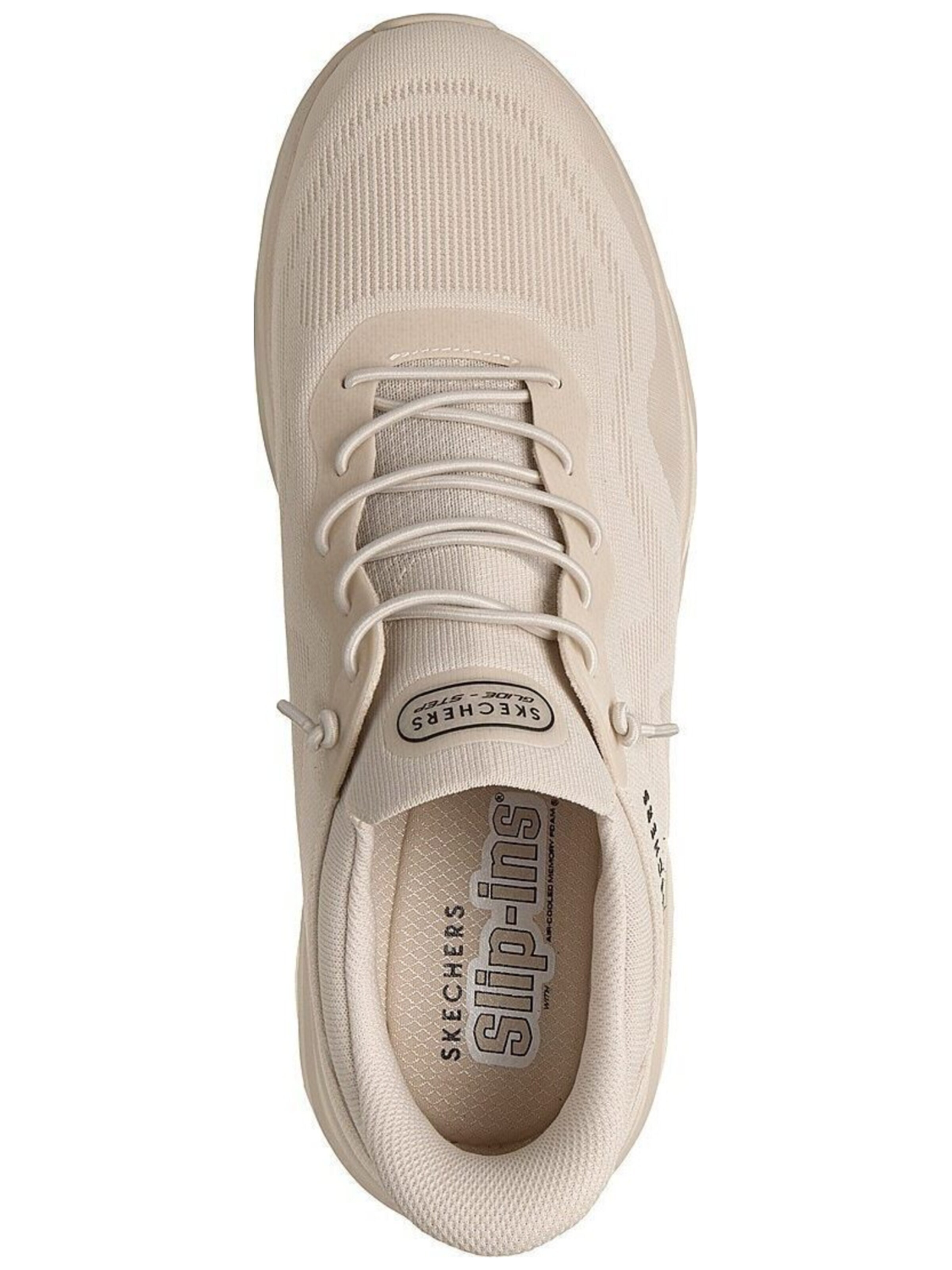 Sneaker bassa 'UNO GLIDE-STEP-AIR GLIDERS' di SKECHERS in bianco