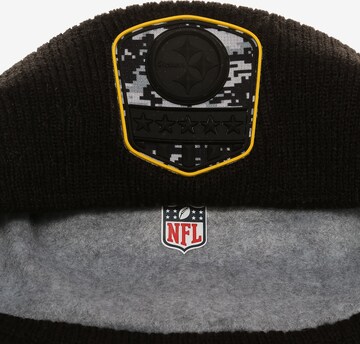 NEW ERA NFL Pittsburgh Steelers Salute To Service Beanie in Schwarz