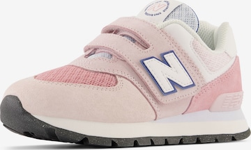new balance Sneakers '574 Hook & Loop' in Pink: front