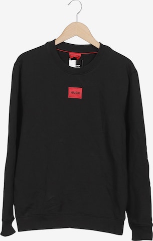 HUGO Sweater L in Schwarz: Vorderseite