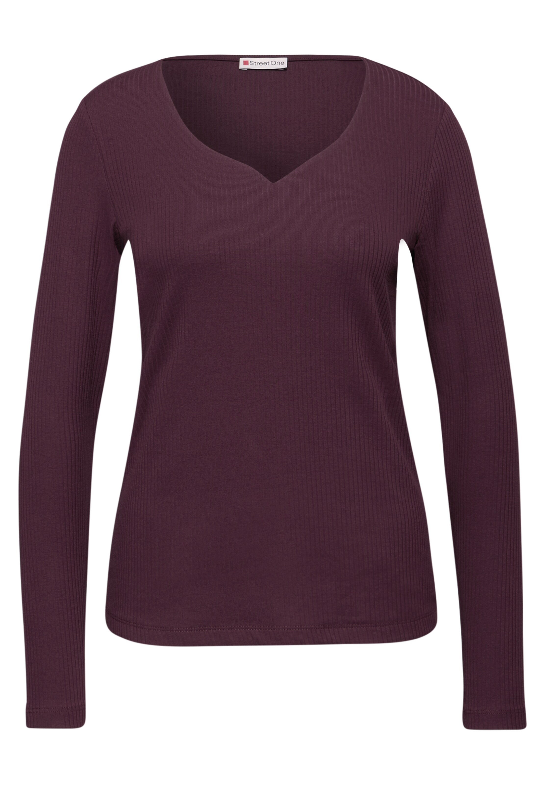 STREET ONE Shirt in Red: front