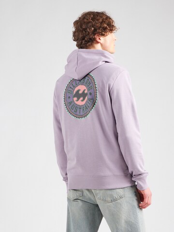 Sweat-shirt 'FOUNDATION' BILLABONG en violet : devant