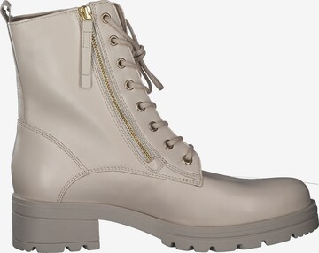 GABOR Lace-Up Ankle Boots 'Rhodos' in Beige