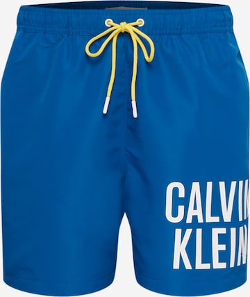 Calvin Klein Swimwear شورت سباحة بـ أزرق: الأمام